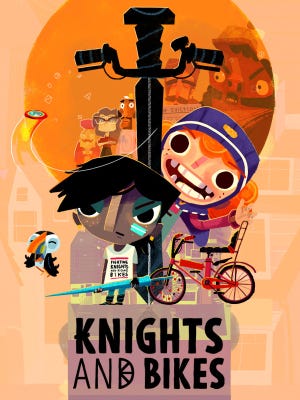 Caixa de jogo de Knights and Bikes
