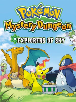 Caixa de jogo de Pokémon Mystery Dungeon: Explorers of Sky