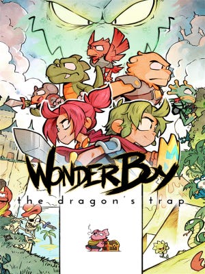 Caixa de jogo de Wonder Boy: The Dragon's Trap