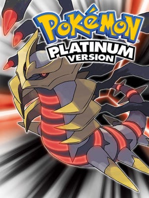 Caixa de jogo de Pokémon Platinum