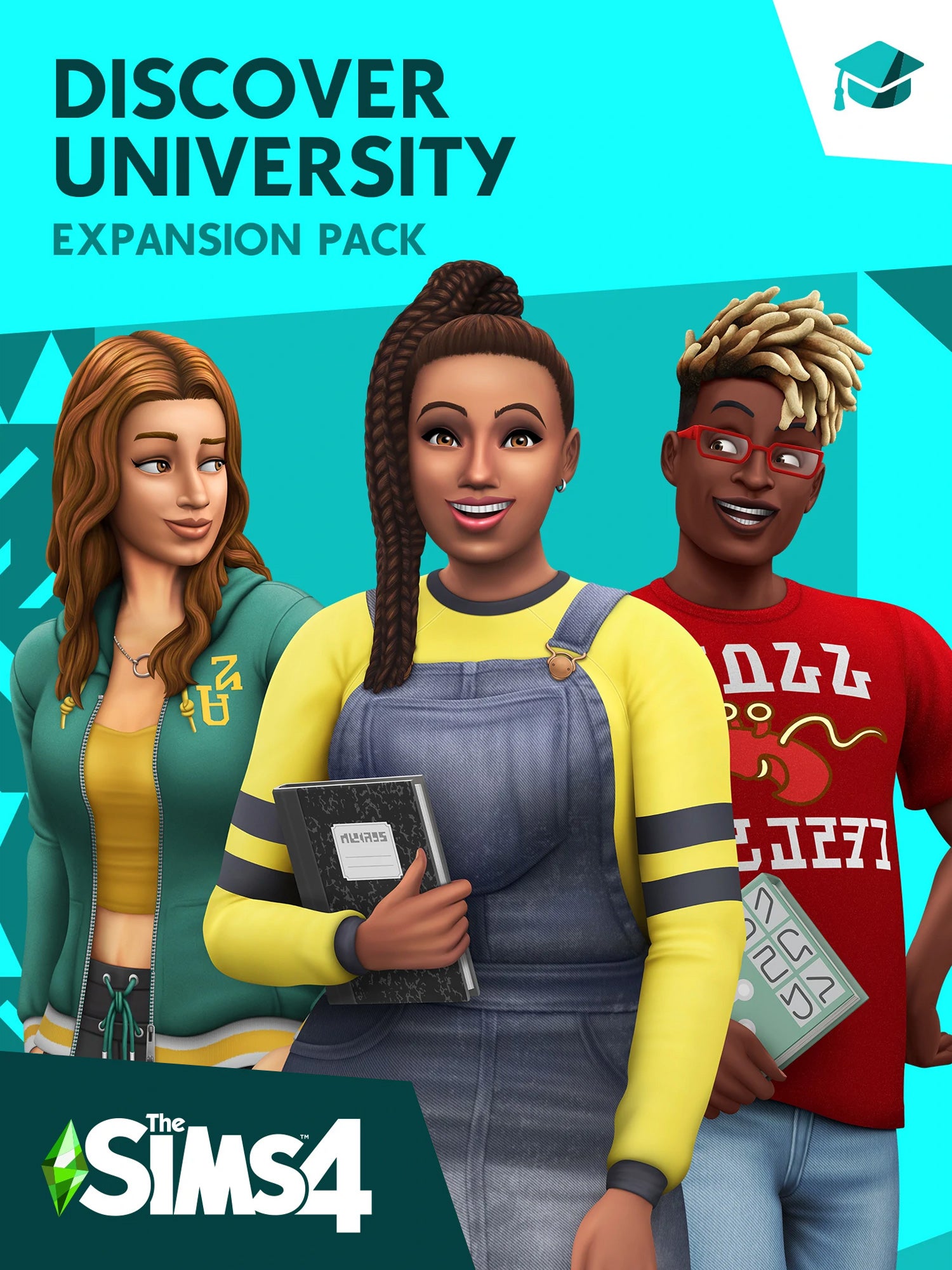 The Sims 4 Discover University boxart