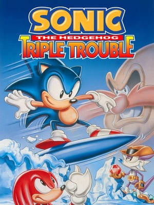 Caixa de jogo de Sonic The Hedgehog: Triple Trouble
