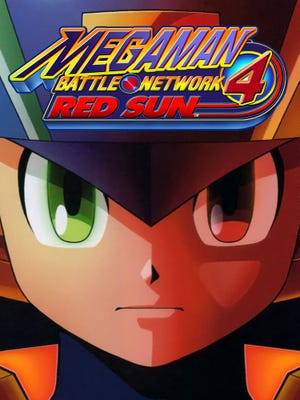 Caixa de jogo de Mega Man Battle Network 4 Red Sun