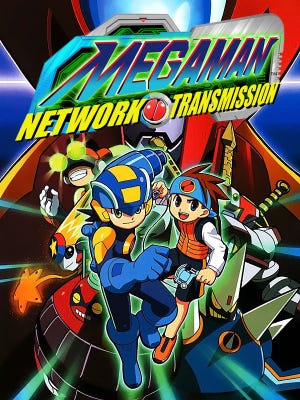 Caixa de jogo de Mega Man Network Transmission