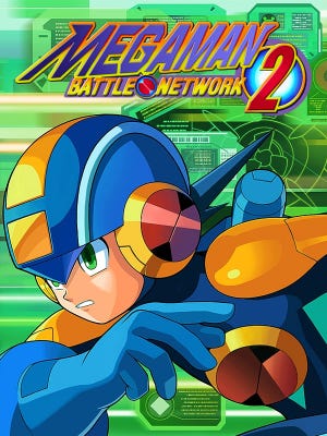 Caixa de jogo de Mega Man Battle Network 2