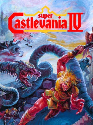 Caixa de jogo de Super Castlevania IV