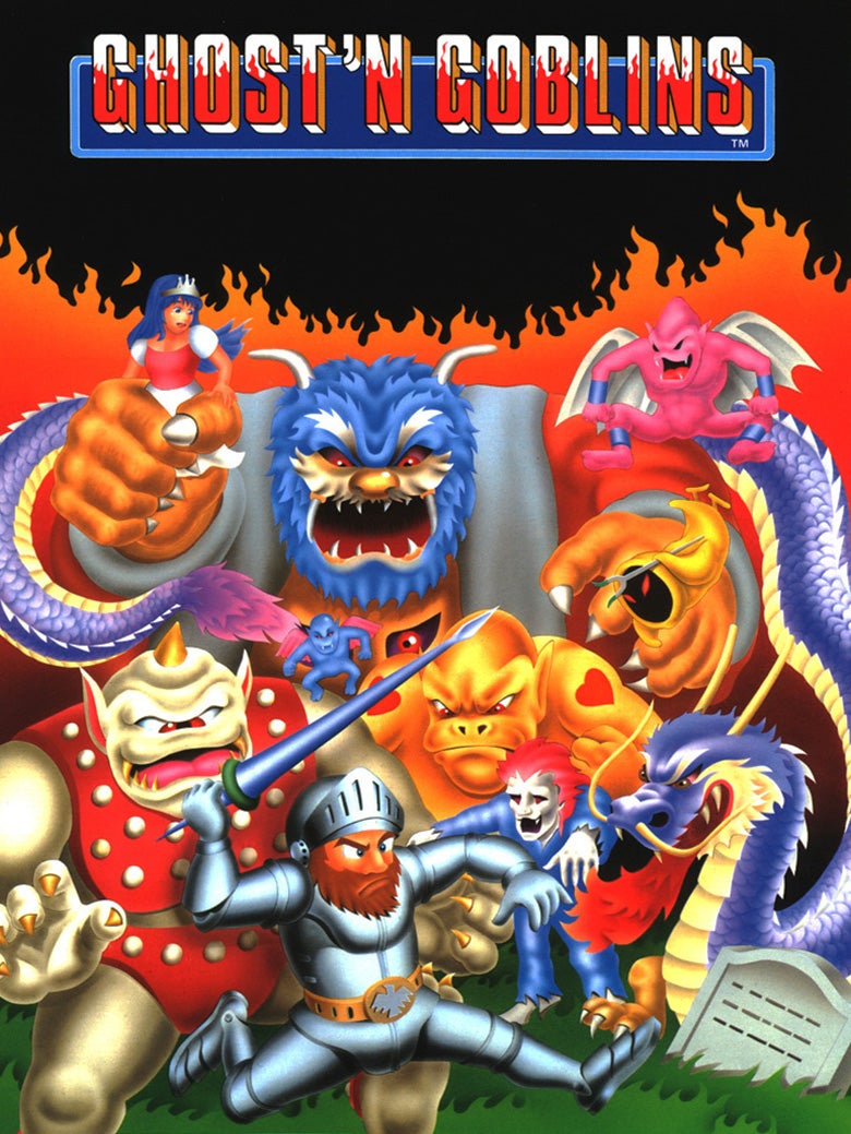 Ghosts 'n Goblins boxart