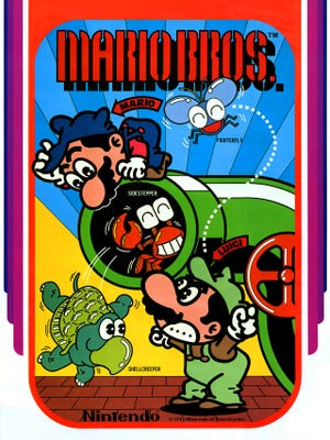 Caixa de jogo de Mario Bros.