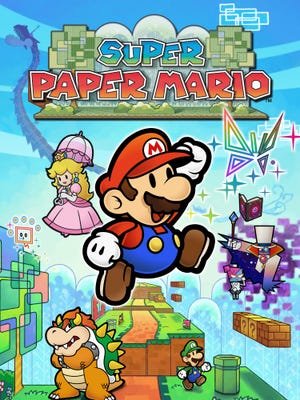 Caixa de jogo de Super Paper Mario
