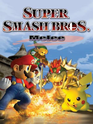 Caixa de jogo de Super Smash Bros. Melee