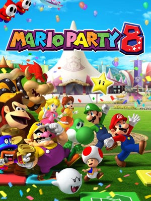 Caixa de jogo de Mario Party 8