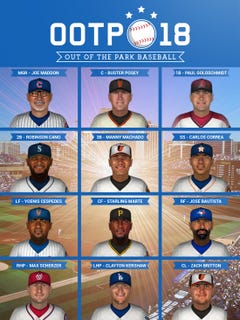 Out of the Park Baseball 18 boxart
