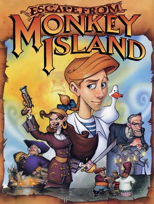 Caixa de jogo de Escape From Monkey Island
