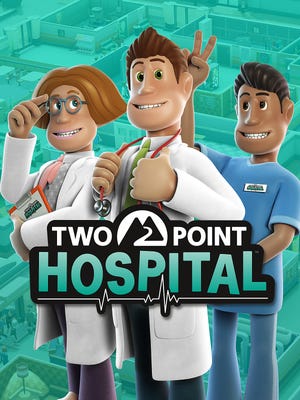 Caixa de jogo de Two Point Hospital