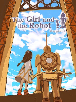 Portada de The Girl and the Robot