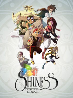 Caixa de jogo de Shiness: The Lightning Kingdom