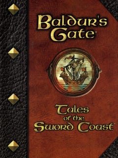 Caixa de jogo de Baldur's Gate: Tales of the Sword Coast