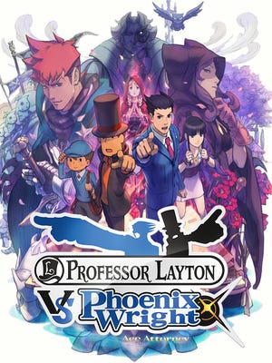 Professor Layton vs. Phoenix Wright okładka gry