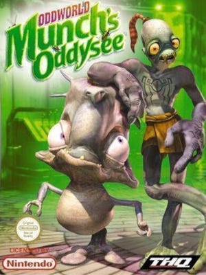 Caixa de jogo de Oddworld: Munch's Oddysee