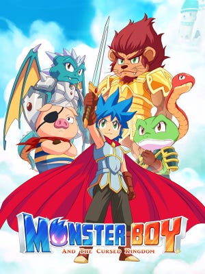 Monster Boy And The Cursed Kingdom okładka gry