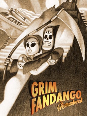 Caixa de jogo de Grim Fandango Remastered