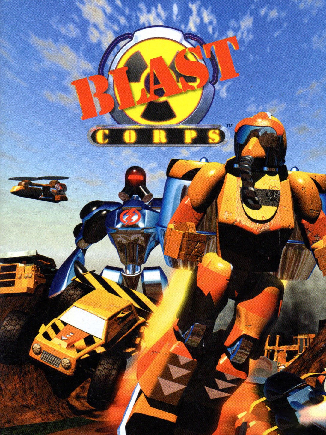 Blast Corps boxart