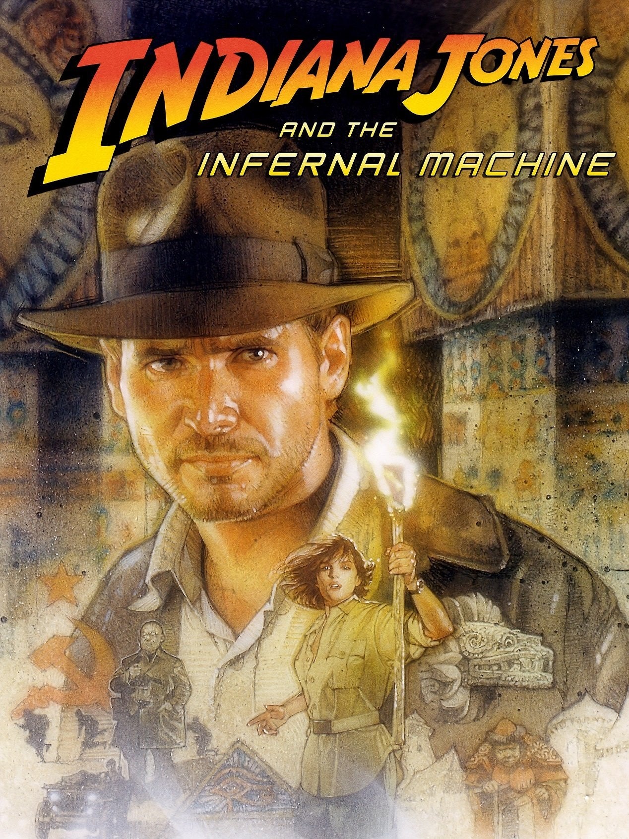 Indiana Jones and The Infernal Machine boxart