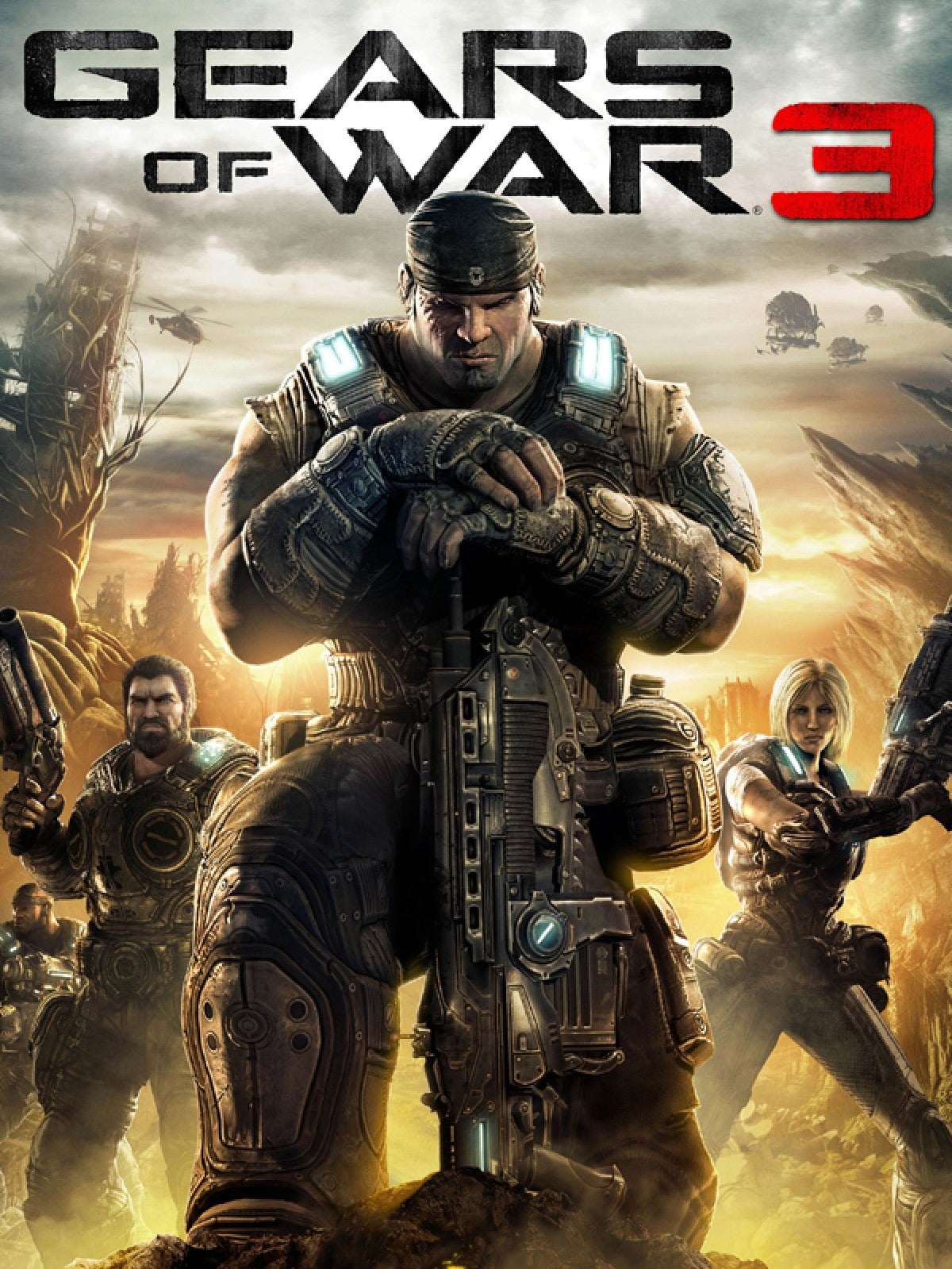 XBOX360本体GEARS OF WAR3ギアーズオブウォー3 - テレビゲーム