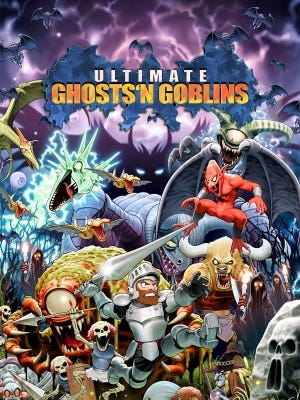 Caixa de jogo de Ultimate Ghosts 'n Goblins