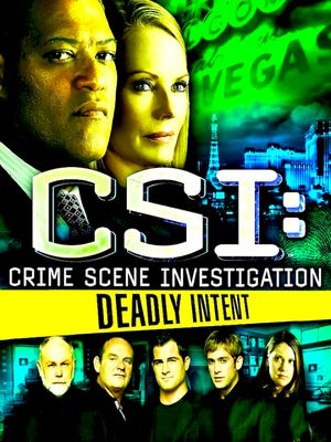 Caixa de jogo de CSI: Deadly Intent