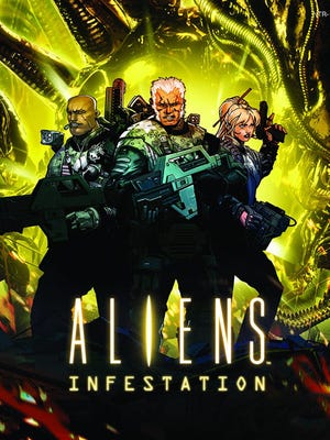 Caixa de jogo de Aliens: Infestation
