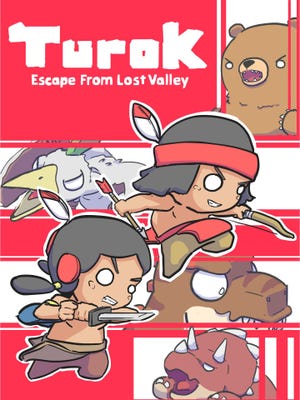Caixa de jogo de Turok: Escape from Lost Valley