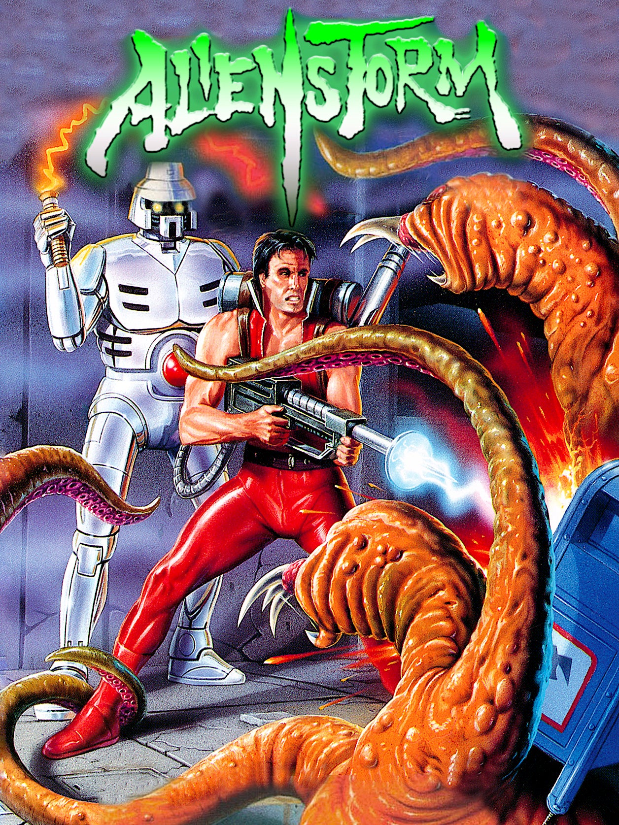 Alien Storm boxart