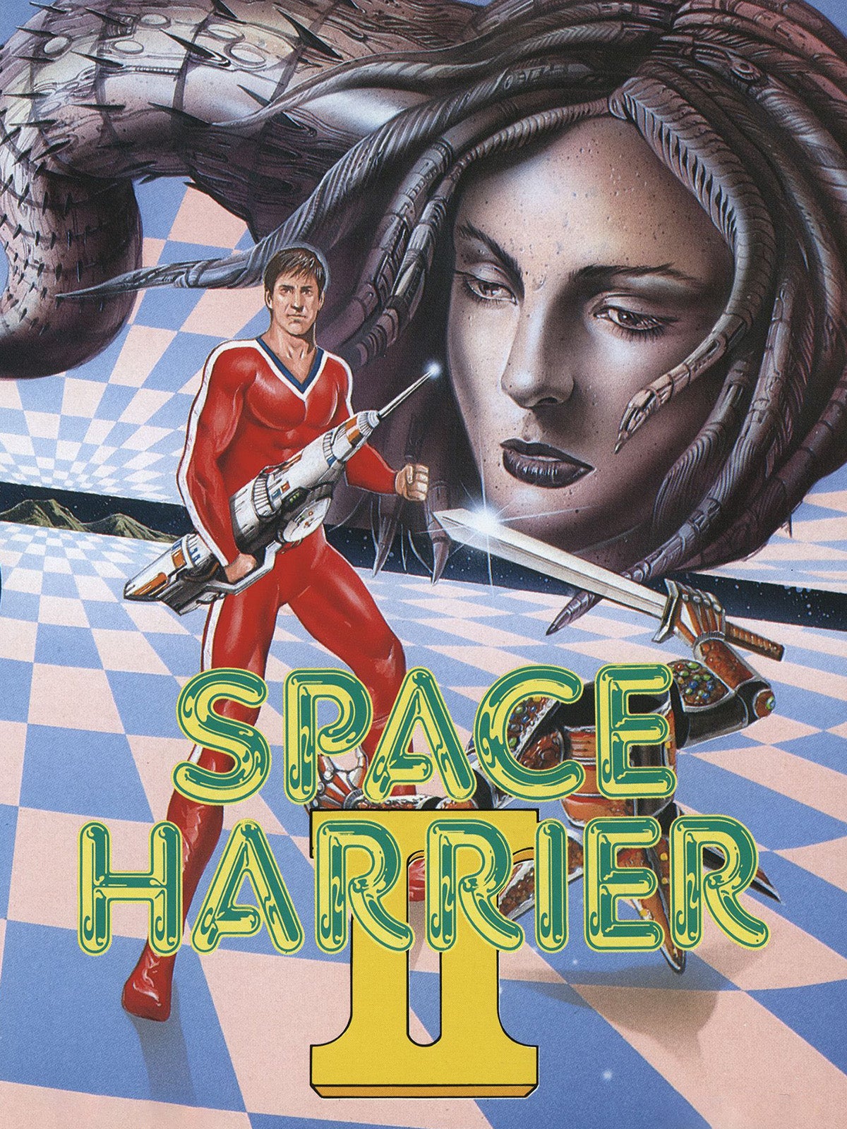 Space Harrier II boxart