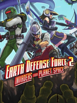 Caixa de jogo de Earth Defense Force 2: Invaders from Planet Space