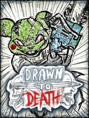 Caixa de jogo de Drawn to Death