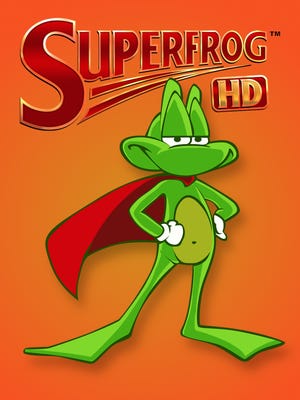 Caixa de jogo de Superfrog HD