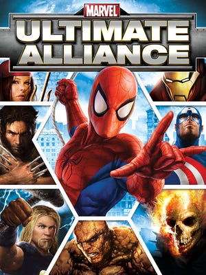 Caixa de jogo de Marvel: Ultimate Alliance