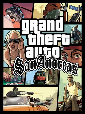 Caixa de jogo de Grand Theft Auto: San Andreas