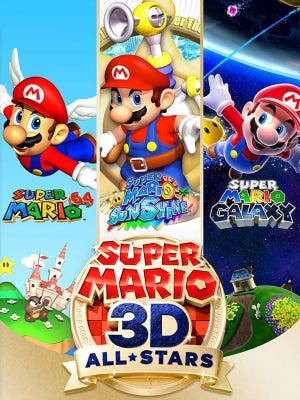 Caixa de jogo de Super Mario 3D All-Stars