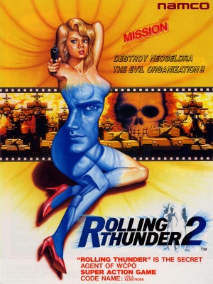 Cover von Rolling Thunder 2 (virtual console)