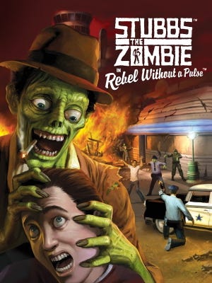 Stubbs The Zombie in Rebel Without A Pulse okładka gry
