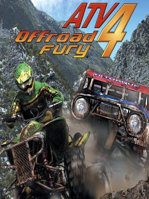 Caixa de jogo de ATV Offroad Fury 4