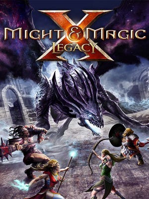 Caixa de jogo de Might and Magic X Legacy