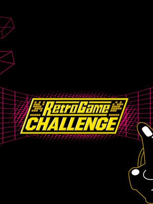 Caixa de jogo de Retro Game Challenge