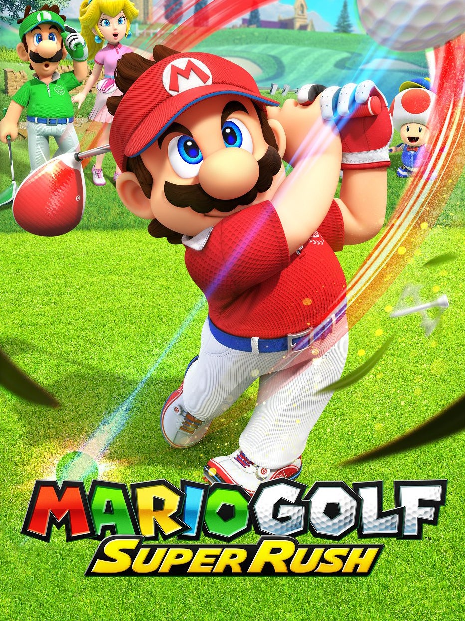 Mario Golf: Super Rush boxart