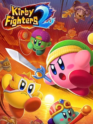 Caixa de jogo de Kirby Fighters 2