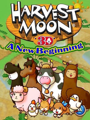 Caixa de jogo de Harvest Moon 3D: A New Beginning