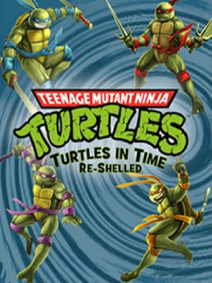 Caixa de jogo de Teenage Mutant Ninja Turtles: Turtles in Time Re-Shelled