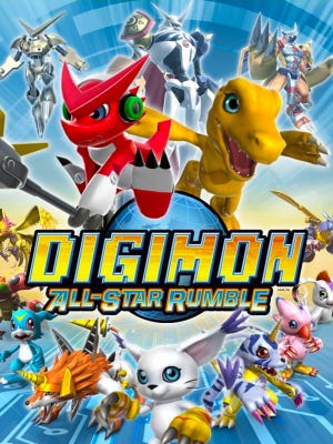 Caixa de jogo de Digimon All-Star Rumble